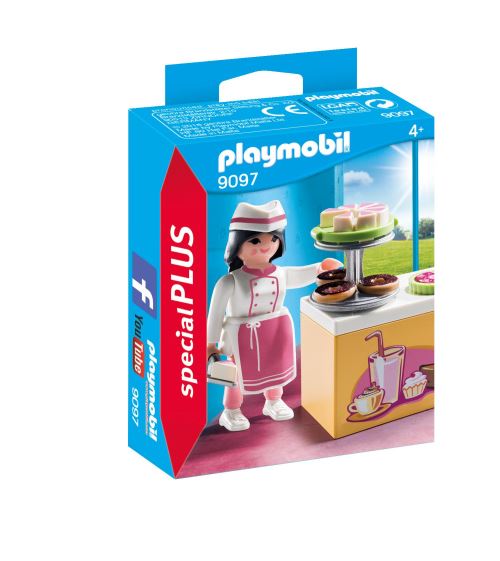 Acheter Playmobil Special Plus 9097 Pâtissière avec gâteaux État correct - 25,08 € Playmobil Special Plus 9097 Pâtissière avec gâteaux État correct - Playmobil reconditionné disponible sur Fnac