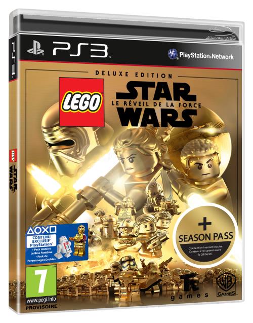 LEGO STAR WARS: Le Réveil de la Force - Deluxe Edition PS3 État correct - Warner Bros. Entertainment France reconditionné disponible sur Fnac