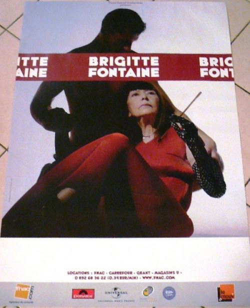 Brigitte FONTAINE - 70x100 cm - AFFICHE / POSTER État correct - N/A reconditionné disponible sur Fnac