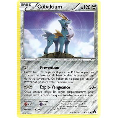 Carte Pokemon - XY11- Offensive vapeur - Cobaltium - PV 120 - 74/114 - Rare - VF État correct - Asmodee reconditionné disponible sur Fnac