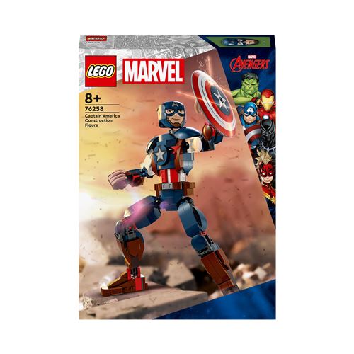 Acheter LEGO® Marvel 76258 La Figurine de Captain America État correct - 39,33 € LEGO® Marvel 76258 La Figurine de Captain America État correct - Lego Marvel reconditionné disponible sur Fnac