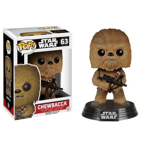 Figurine Funko Pop Star Wars Episode VII Chewbacca 9 cm État correct - Funko reconditionné disponible sur Fnac