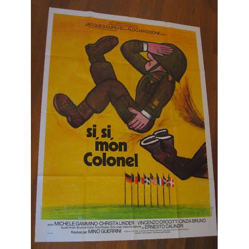 Si, Si Mon Colonel AFFICHE CINEMA ORIGINALE État correct - N/A reconditionné disponible sur Fnac