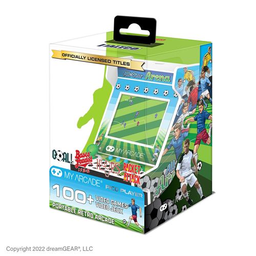 Console rétrogaming Just For Games Pico Player Portable Retro Arcade All-Star Arena État correct - Just For Games reconditionné disponible sur Fnac