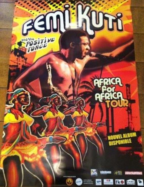Femi KUTI - 80x120 cm - AFFICHE / POSTER État correct - N/A reconditionné disponible sur Fnac