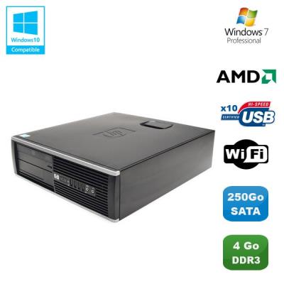 Acheter Pc hp compaq 6005 pro sff amd phenom ii x2 3ghz 4go 250go wifi graveur w7 pro État correct - 159,00 € Pc hp compaq 6005 pro sff amd phenom ii x2 3ghz 4go 250go wifi graveur w7 pro État correct - Hewlett-Packard reconditionné disponible sur Fnac