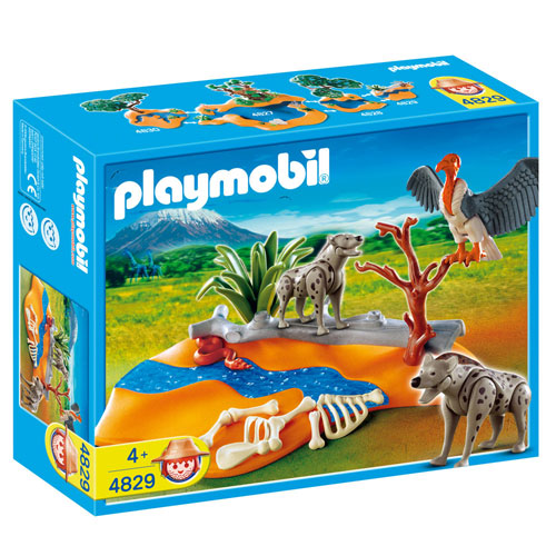 Acheter Playmobil 4829 Couple de hyènes et vautour État correct - 88,88 € Playmobil 4829 Couple de hyènes et vautour État correct - Playmobil reconditionné disponible sur Fnac