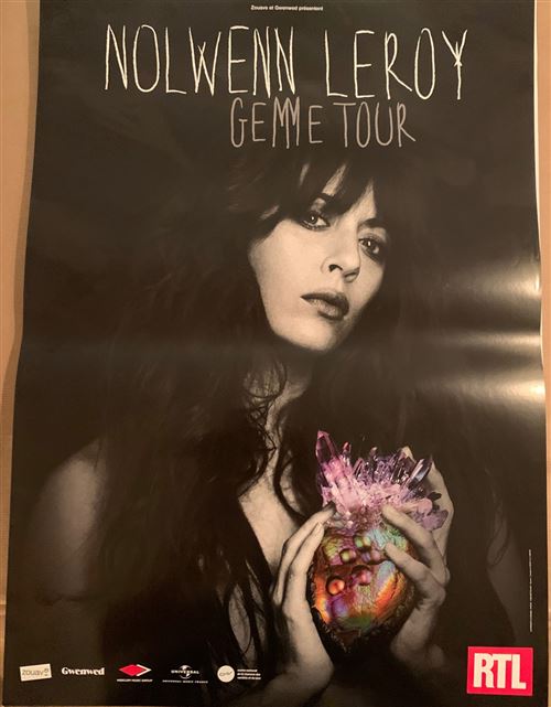Nolwenn LEROY - Gemme Tour - 40x60cm - Affiche État correct - N/A reconditionné disponible sur Fnac
