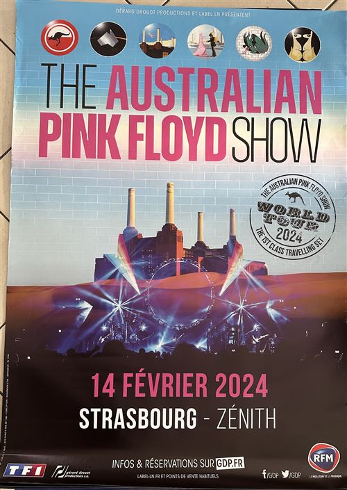 Acheter Affiche - The Australian PINK FLOYD Show - World Tour 2024 - 82x120cm État correct - 17,99 € Affiche - The Australian PINK FLOYD Show - World Tour 2024 - 82x120cm État correct - N/A reconditionné disponible sur Fnac