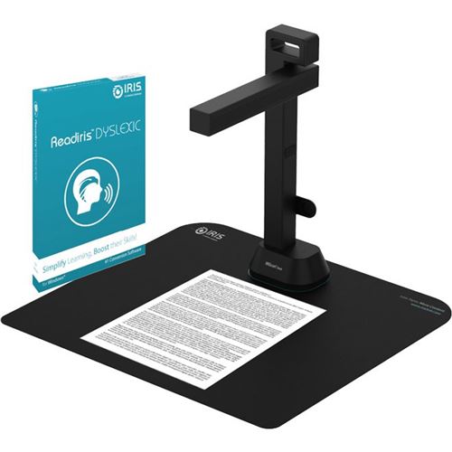 Acheter Scanner Iris IriScan Desk 6 Pro Dislexic Noir État correct - 259,99 € Scanner Iris IriScan Desk 6 Pro Dislexic Noir État correct - N/A reconditionné disponible sur Fnac