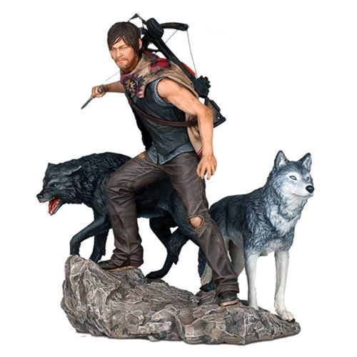 Statuette - The Walking Dead - 1/8 Daryl The Wolves 26 cm État correct - The Walking Dead reconditionné disponible sur Fnac