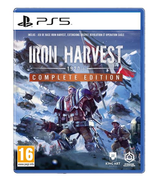 Acheter Iron Harvest Complete Edition PS5 État correct - 24,56 € Iron Harvest Complete Edition PS5 État correct - Koch Media reconditionné disponible sur Fnac