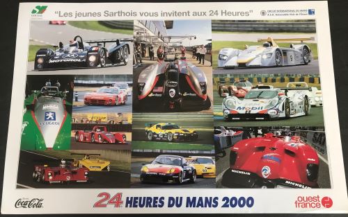 24H du Mans - 2000 - Porsche / Peugeot - AFFICHE État correct - N/A reconditionné disponible sur Fnac