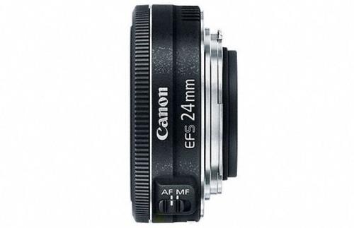 Objectif reflex Canon EF-S 24mm f/2.8 STM Pancake Noir État correct - Canon reconditionné disponible sur Fnac