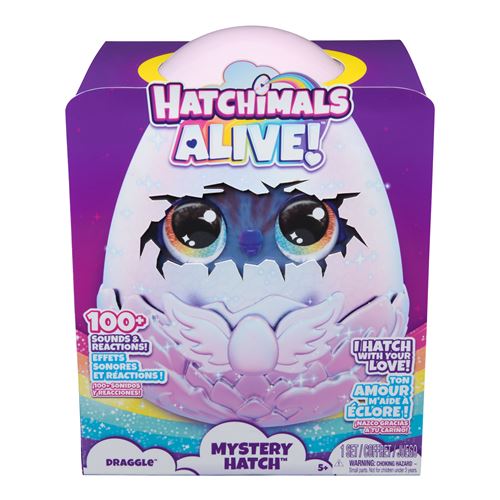 Jeu électronique Hatchimal Draggle Alive Eclosion secrète État correct - Hatchimals reconditionné disponible sur Fnac