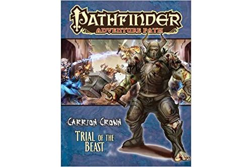 Pathfinder Adventure Path: Carrion Crown Part 2 - Trial of the Beast (Anglais) Broché – 10 mai 2011 État correct - N/A reconditionné disponible sur Fnac