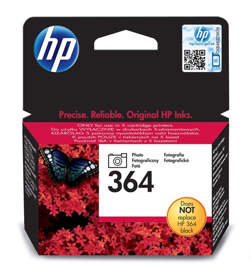 Cartouche d'encre HP 364 Noir photo État correct - Hewlett-Packard reconditionné disponible sur Fnac
