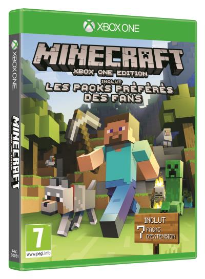 Minecraft : Les Packs Préférés des Fans Xbox One État correct - Microsoft reconditionné disponible sur Fnac