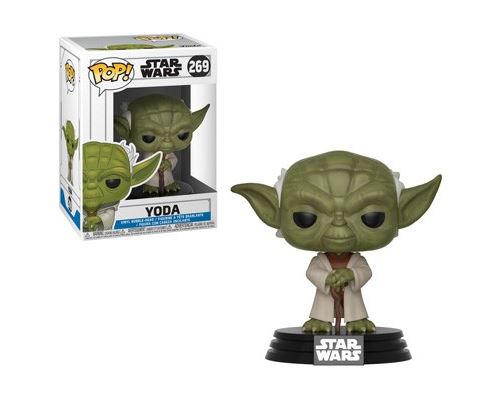 Figurine Funko Pop Bobble Star Wars Clone Wars Yoda État correct - Funko reconditionné disponible sur Fnac