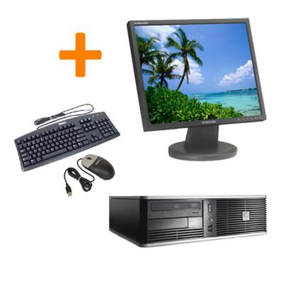 HP DC5750 + Ecran TFT 17 + Clavier + Souris État correct - Hewlett-Packard reconditionné disponible sur Fnac