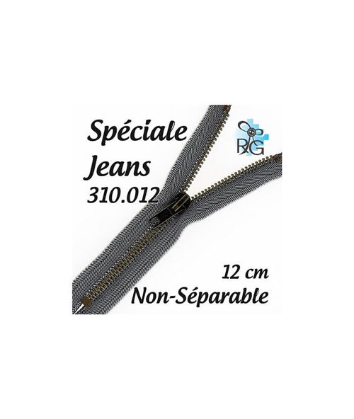 Fermeture éclair ""Jeans"" non séparable N°5 : 5 longueurs robustes pour des jeans parfaitement ajustés(...) - État correct - N/A reconditionné disponible sur Fnac