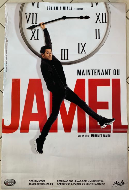 Acheter JAMEL - Maintenant ou JAMEL / Tour 2019 - AFFICHE État correct - 13,99 € JAMEL - Maintenant ou JAMEL / Tour 2019 - AFFICHE État correct - N/A reconditionné disponible sur Fnac