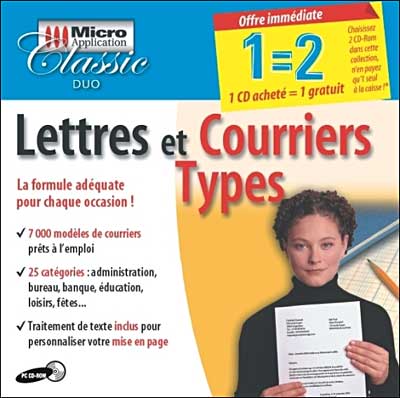Lettres & Courriers types État correct - Avanquest reconditionné disponible sur Fnac