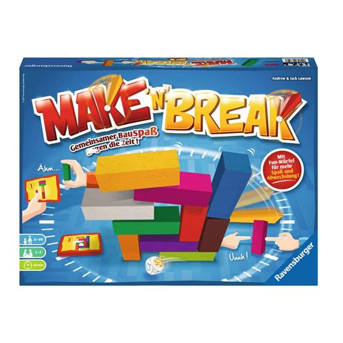 Ravensburger Jeux de Société-Make N Break 17 Pouce, 267507 État correct - Ravensburger reconditionné disponible sur Fnac
