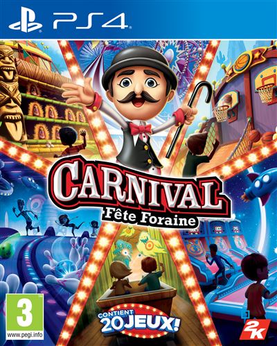 Carnival Fête Foraine PS4 État correct - Take-Two Interactive reconditionné disponible sur Fnac