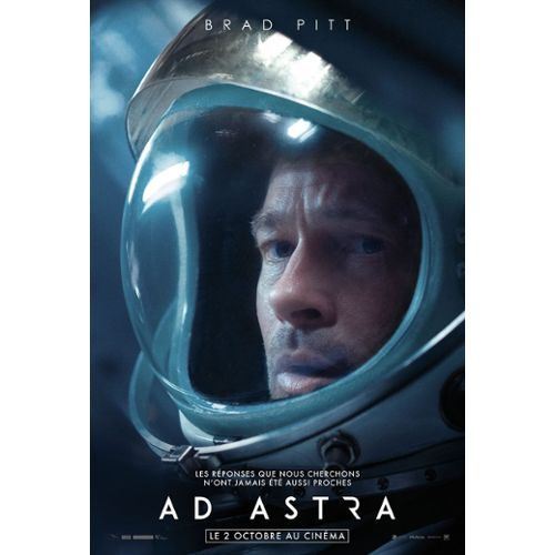 AD ASTRA - 2019 - Brad Pitt, Donald Sutherland - 40x60cm - Affiche de cinéma originale pliée État correct - N/A reconditionné disponible sur Fnac