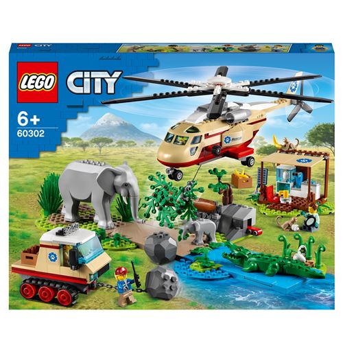 LEGO® City 60302 L'opération de sauvetage des animaux sauvages État correct - Lego City reconditionné disponible sur Fnac