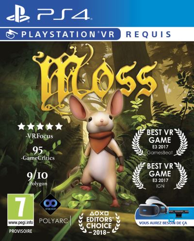 Moss PS4 État correct - Just for Games reconditionné disponible sur Fnac