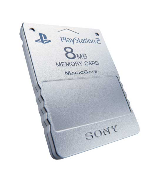 Sony carte mémoire Silver pour PlayStation 2 État correct - Sony reconditionné disponible sur Fnac