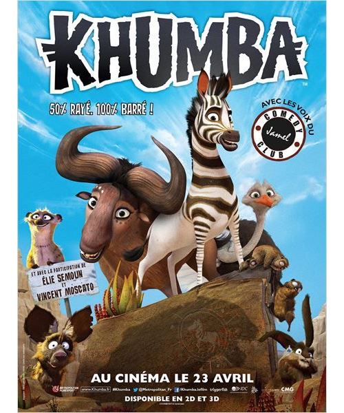 Khumba AFFICHE CINEMA ORIGINALE État correct - N/A reconditionné disponible sur Fnac