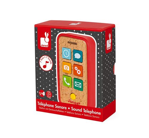 Acheter Jeu d'éveil Janod Téléphone sonore État correct - 22,38 € Jeu d'éveil Janod Téléphone sonore État correct - Janod reconditionné disponible sur Fnac