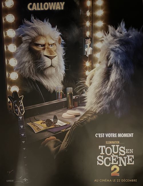 Affiche de Cinéma Originale - Tous En Scène 2 - Calloway - 118x158cm État correct - N/A reconditionné disponible sur Fnac