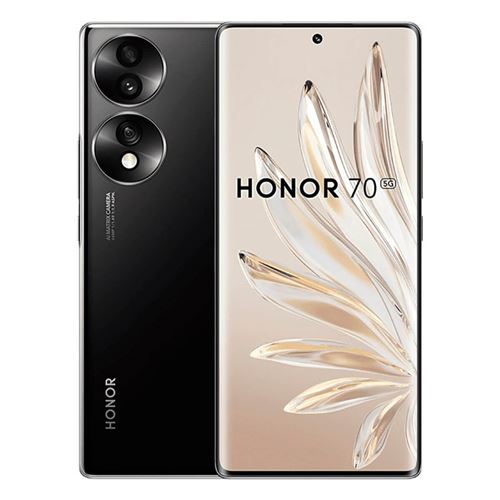 Honor 70 5G 8Go/256Go Noir (Midnight Black) Double SIM État correct - N/A reconditionné disponible sur Fnac