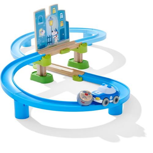 Acheter Haba Kullerbü jeu d'extension de piste de billes Police Chase Set État correct - 26,00 € Haba Kullerbü jeu d'extension de piste de billes Police Chase Set État correct - Haba reconditionné disponible sur Fnac