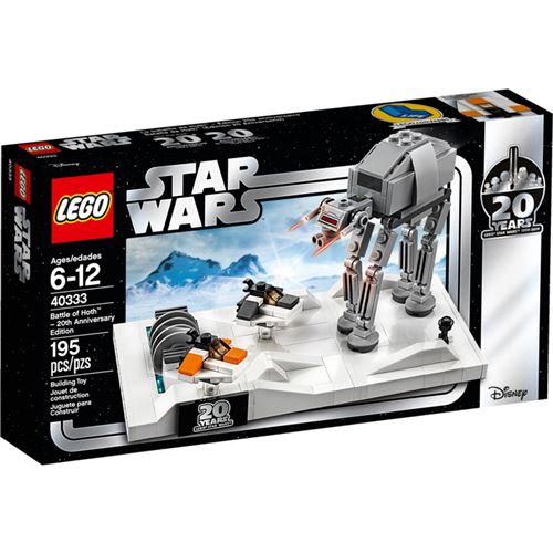 Acheter LEGO® Star Wars™ 40333 Micro-modèle La bataille de Hoth™ État correct - 89,99 € LEGO® Star Wars™ 40333 Micro-modèle La bataille de Hoth™ État correct - N/A reconditionné disponible sur Fnac