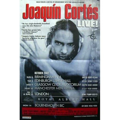 Joaquin Cortés - 100x150 cm - AFFICHE / POSTER État correct - N/A reconditionné disponible sur Fnac