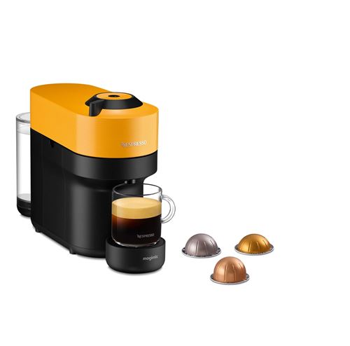 Machine à café Nespresso Magimix Vertuo Pop Jaune Mangue 11735 - État correct Magimix sur Fnac