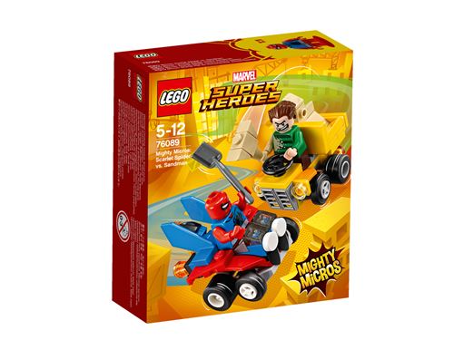 LEGO® Marvel Super Heroes 76089 Mighty Micros Spider Man contre Sandman État correct - Lego reconditionné disponible sur Fnac