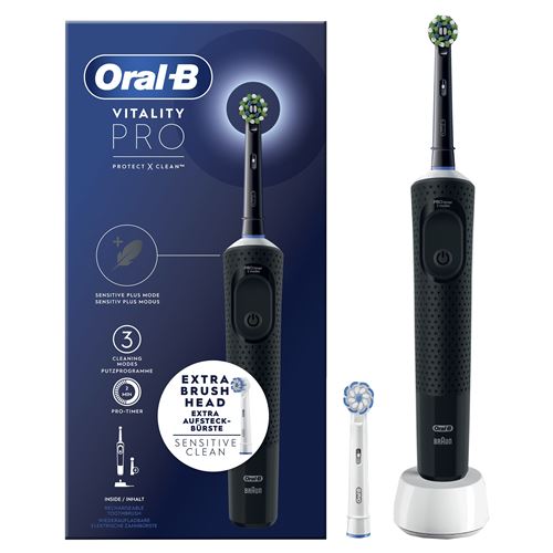 Brosse à dents électrique Oral B Vitality Pro D173 Noir État correct - Oral-B reconditionné disponible sur Fnac