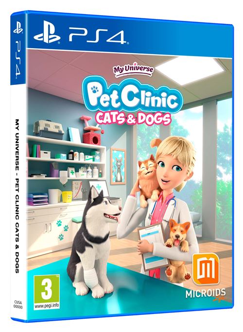 Acheter My Universe: Pet Clinic Cats & Dogs PS4 État correct - 163,20 € My Universe: Pet Clinic Cats & Dogs PS4 État correct - Just for Games reconditionné disponible sur Fnac