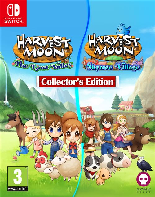 Acheter Harvest Moon The Lost Valley + Skytree Village Collector's Edition Nintendo Switch État correct - 44,93 € Harvest Moon The Lost Valley + Skytree Village Collector's Edition Nintendo Switch État correct - Just for Games reconditionné disponible sur Fnac