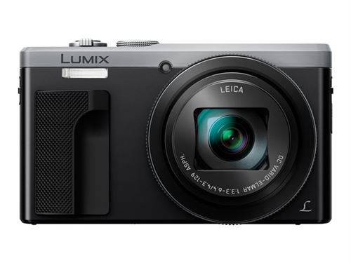 Panasonic Lumix DMC-TZ80 - Appareil photo numérique - compact - 18.1 MP - 4K / 25 pi/s - 30x zoom optique - Leica - Wi-Fi - argent État correct - Panasonic reconditionné disponible sur Fnac
