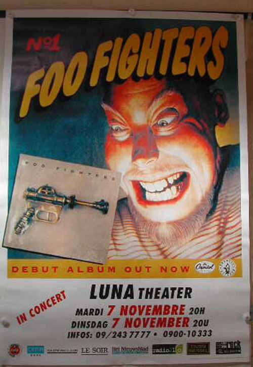 Foo Fighters - 68x98 cm - AFFICHE / POSTER État correct - N/A reconditionné disponible sur Fnac