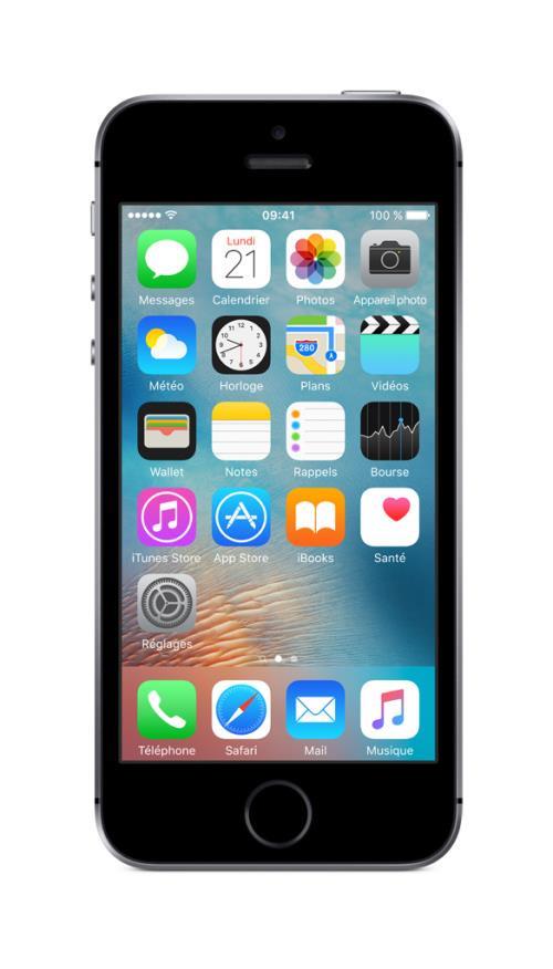 Apple iPhone SE 32 Go 4"" Space Grey  - Apple reconditionné disponible sur Fnac