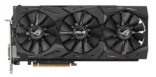 Acheter ASUS ROG-STRIX-RXVEGA56-O8G-GAMING - OC Edition - carte graphique - Radeon RX VEGA 56 - 8 Go HBM2 - PCIe 3.0 x16 - DVI, 2 x HDMI, 2 x DisplayPort État correct - 208,57 € ASUS ROG-STRIX-RXVEGA56-O8G-GAMING - OC Edition - carte graphique - Radeon RX VEGA 56 - 8 Go HBM2 - PCIe 3.0 x16 - DVI, 2 x HDMI, 2 x DisplayPort État correct - Asus reconditionné disponible sur Fnac