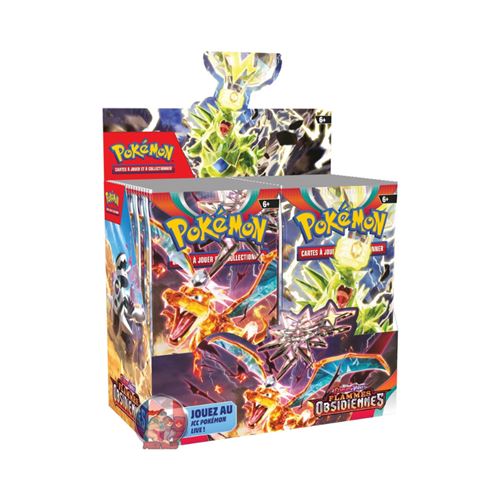 Pokémon Display Flammes Obsidiennes EV03 État correct - N/A reconditionné disponible sur Fnac